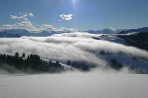 Winterwanderung Jaunpass - Bäderegg