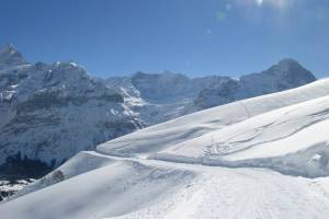 Winterwanderung Grindelwald/First - Waldspitz - Bort