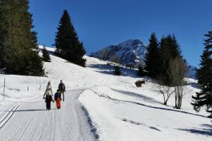 Winterwanderung Villars