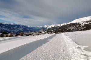 Winterwanderung Crans-sur-Sierre