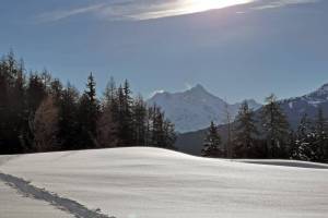 Winterwanderung Crans-sur-Sierre