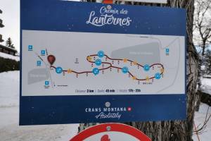 Winterwanderung Crans-sur-Sierre