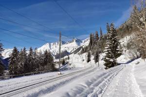 Winterwanderung Sedrun - Disentis