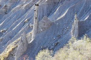 Erdpyramiden im Gründjitobel Langwies