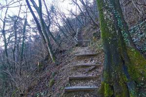 Aufstieg zum Monte Caslano