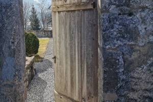 Eingang zum Garten von Schloss Blankenburg