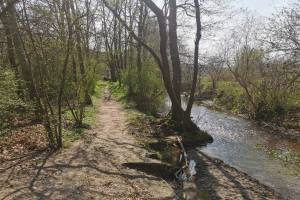 Grenzfluss Faloppia bei Seseglio