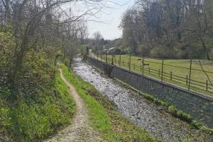 Grenzfluss Faloppia bei Novazzano