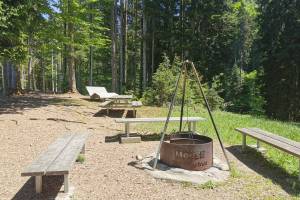 Rastplatz Möösli oberhalb Haslen AI