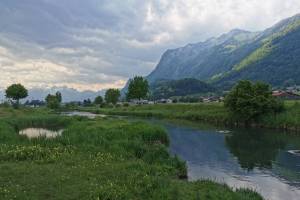 Rheintaler Binnenkanal bei Rüthi SG