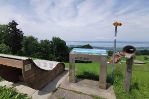 Aussichtspunkt Höhe, Blick zum Bodensee
