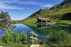 Härzlisee bei der Brunnihütte