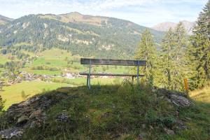 Gsteig, Aufstieg zur Längmatte