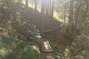 Gsteig, Aufstieg zur Längmatte