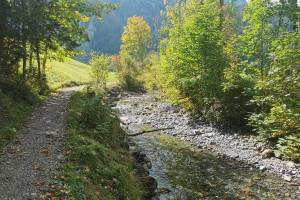 Gsteig, Saaneuferweg