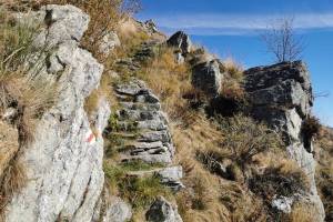 Treppenweg am Sasso Guidà