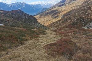 Abstieg von Piotte della Segna nach Brusada