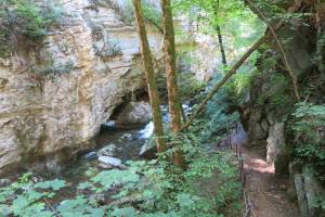 Wanderung Les Ponts-de-Martel - Noiraigue - Boudry (Areuse-Schlucht)