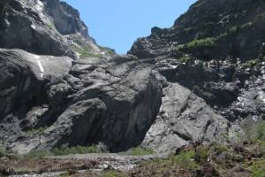 Früherer Standort Oberer Grindelwaldgletscher