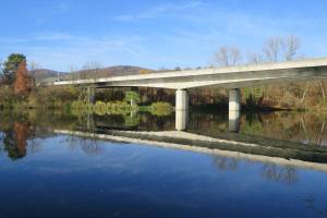 Aare zwischen Schinznach und Brugg