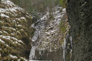Winterwanderung Giswil - Melchaaschlucht, Loch-Chäller