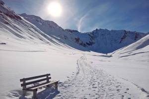 Winterwanderung Jufer Alp