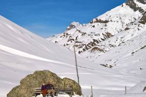 Winterwanderung Jufer Alp