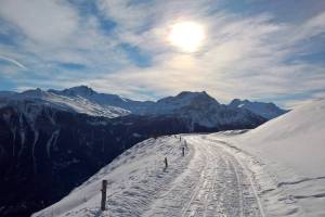 Winterwanderung Wergenstein - Dumagns