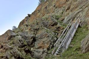 Aufstieg von Furggstalden ins Almagellertal