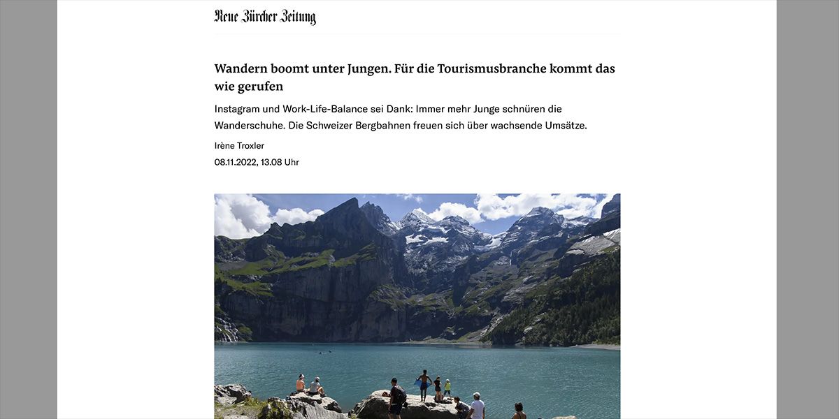 Das Wandern ist der Jugend Lust