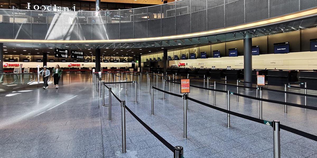 Lockdown im Flughafen